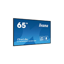 IIYAMA LFD 31,5" dalle VA 24/7 1920x1080 16:9 3xHDMI 2xUSB 1xRJ45 (LAN) 500cd/m² Paysage/port 8ms MediaPlayer VESA 150x200 / LH3260HS-B1AG