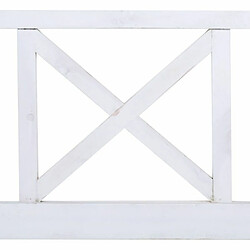 Banc Alexandra House Living Blanc Naturel Bois Bois d'épicéa 48 x 87 x 104 cm Avec tiroirs pas cher