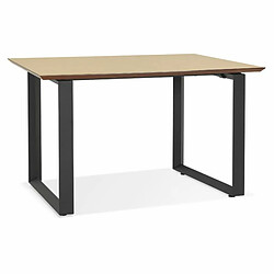 Paris Prix Bureau Design Ribaila 130cm Naturel & Noir