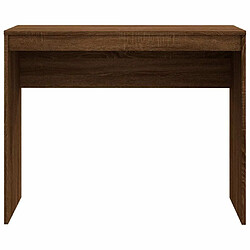 Maison Chic Bureau,Table de travail,bureau de travail pour chambre Chêne marron 90x40x72 cm Bois d'ingénierie -GKD29053 pas cher