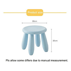 Avis Wewoo Tabouret coloré pour enfantschaisetabouret de bébétabouret en plastique de jardin d'enfants orange