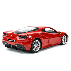 Avis Universal 1: 24 Ferrari 488 GTB Coupe Moulage électrostatique Véhicule Collection Modèle Voiture Jouet | Moulage sous pression(Rouge)