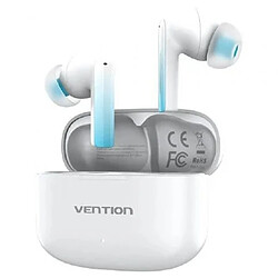 Écouteurs in Ear Bluetooth Vention ELF E04 NBIW0 Blanc 