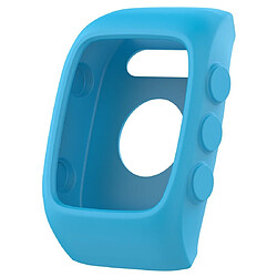 Wewoo Protection écran Étui de en silicone Smart Watch pour POLAR M430 bleu ciel