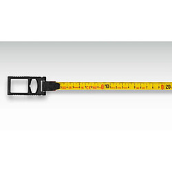 Fp Mètre ruban à capsule LBM 2000 ACIER L.20m ruban lar.13mm mm EG II PC-ABS/TPE ruban acier