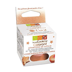 Scrapcooking Colorant alimentaire de surface cuivré 5 g 