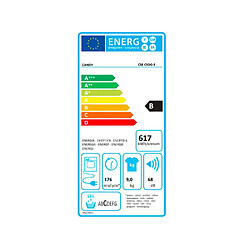 Sèche-linge à condensation 60cm 9kg - CSEC9DG-S - CANDY