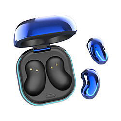 Universal Écouteurs Bluetooth Écouteurs sans fil Étanche 8D HiFi Son Bouchons d'oreille Bimorphaux Anéantissement du bruit Casque d'écouteurs Bluetooth (bleu)