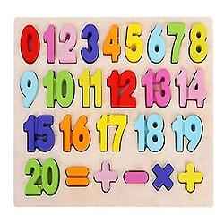 Avis Universal Puzzle Digital Wooden Toys Learning Learning Numéro de puzzle Puzzle Preschool Toys for Children | Puzzles