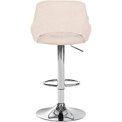 Acheter Non Tabouret de bar Milet tissu chromé