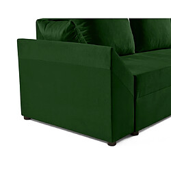 Acheter Bestmobilier Mike - canapé d'angle réversible - 4 places - convertible avec coffre - en velours