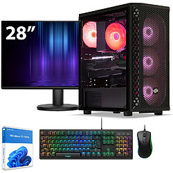 Sedatech Pack PC Gamer • Intel i7-12700KF • RTX4080 Super • 16 Go RAM • 1To SSD M.2 • Windows 11 • Moniteur 28"