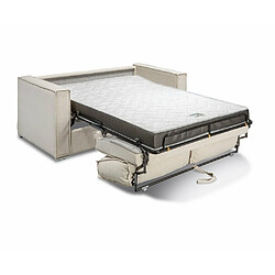 Avis Inside 75 Canapé convertible EXPRESS IBIZA couchage 160 cm matelas 16 cm sommier LATTES coloris beige