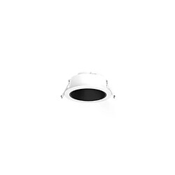 Collerette Basse Luminance IP20 82mmx82mm Blanc/Noir