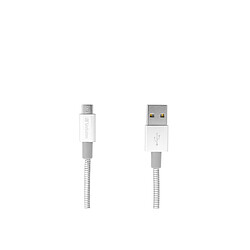 Verbatim Câble de synchronisation et de charge pour micro-USB, 100 cm, argent