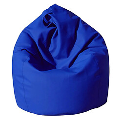 Alter Pouf élégant, couleur bleue, Dimensions 80 x 120 x 80 cm