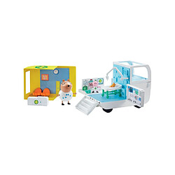 BANDAI - Centre médical des véhicules Peppa Pig 