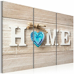 Paris Prix Tableau Imprimé Home : Blue Love 60 x 90 cm 