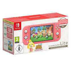 Nintendo Switch Lite Animal Crossing: New Horizons Isabelle Aloha Edition portable game console