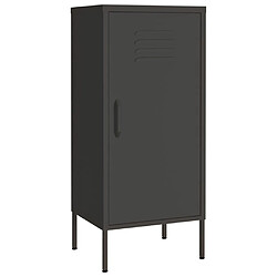 vidaXL Armoire de rangement Anthracite 42,5x35x101,5 cm Acier