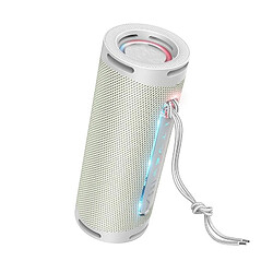 Yonis Enceinte Bluetooth 5.1 Sportive Avec Lumière Ambiante 5W Puissance 1800mAh Autonomie 5H Enceinte Bluetooth Sport 5H Autonomie Lumière Ambiante 5W Puissance Gris YONIS