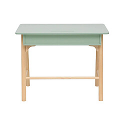 Mobili Rebecca Bureau pour enfants Rebecca Mobili Luan 70x90x50 MDF Pin Vert d'eau Marron pas cher