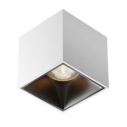 MAYTONI Downlight carré monté en surface Blanc, 840lm, 3000K