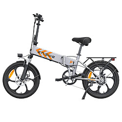 Avis ENGWE P1 vélo électrique pliant - 20 pouces pneu - 250W - 36V 13Ah - 25 km/h vitesse maximale-argenté