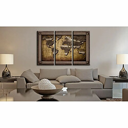 Paris Prix Tableau Imprimé The Map in a Frame 60 x 90 cm