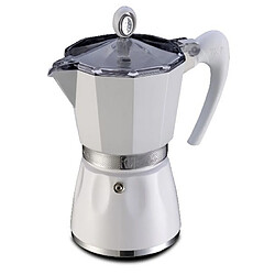 Cafetière italienne 3 tasses blanc - 103803 - GAT