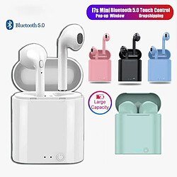 GUPBOO i7s Casque Bluetooth sans fil Mini TWS Bluetooth Écouteur Sports Stéréo In-Ear Headphones 