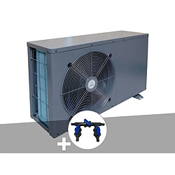 Pompe à chaleur 4,90 kW HeaterMax Inverter 20 Ubbink + Kit by-pass Ø 32/38/50 mm 