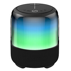 Yonis Enceinte Bluetooth Waterproof 55W Avec Lumière LED Et Micro Karaoké Enceinte Bluetooth Waterproof LED 55W Avec Micro Karaoké Et Lumière Dynamique Noir YONIS