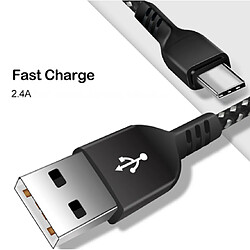 Acheter Maclean câble USB C, supportant Fast Charge, transfert de données, 2.4A, 5V/2.4A, noir, longueur 2m, MCE482