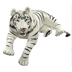 Hansa peluche Geante Tigre Blanc Couche 150 cm L 