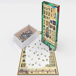 Eurographics Antiques égyptiens Puzzle (1000 pièces)