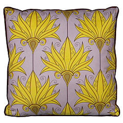 Coussin Alexandra House Living Rose Velours Textile 45 x 45 cm 