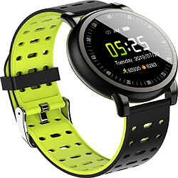 Wewoo Montre connectée B8 + 1,08 pouce Écran couleur IPS IP67 Smartwatch étancherappel d'assistance / Cardio / Oxymètre / pression artérielle / surveillance du sommeil Vert