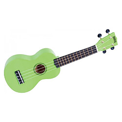 Mahalo Rainbow MR1-GN - Ukulele Soprano vert brillant + housse