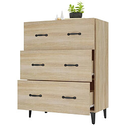 Acheter Maison Chic Buffet,Meuble de Rangement,commode pour salon,Cuisine chêne sonoma 69,5x34x90 cm bois d'ingénierie -MN28040