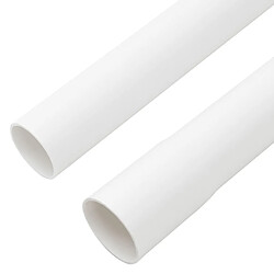 Acheter vidaXL Goulottes de câble Ø30 mm 10 m PVC