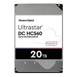 Western Digital Ultrastar DH HC560 Disque Dur Interne 20To HDD 3.5'' 7200RPM SATA Argent