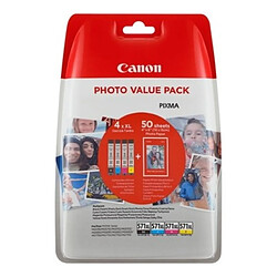 Canon 571XL Pack 4 cartouches Noir, cyan, magenta et jaune (0332C005)