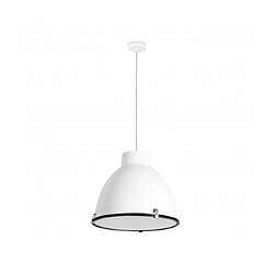 faro Suspension blanche Charlotte 1 ampoule