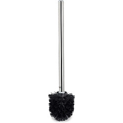 Avis Helloshop26 Ensemble support WC et brosse de toilette plastique noir 13_0002142