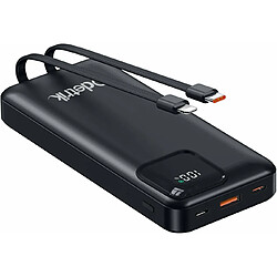 YOBON Odetrik 22.5W Batterie Externe 20000mAh, Power Bank PD3.0/QC4.0 avec 2 Câble(Type-C/Lightning), Charge Rapide pour Smartphone 