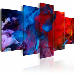 Paris Prix Tableau Imprimé Dance of Colourful Flames 100 x 200 cm