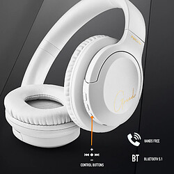 Acheter Casques Bluetooth avec Microphone NGS Blanc