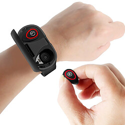 Avis Justgreenbox Sports Wristband And Handfree Wireless Earbuds Combo, Rouge