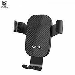 iKAKU KSC-256 Support universel de grille d'air de voiture pour téléphone noir